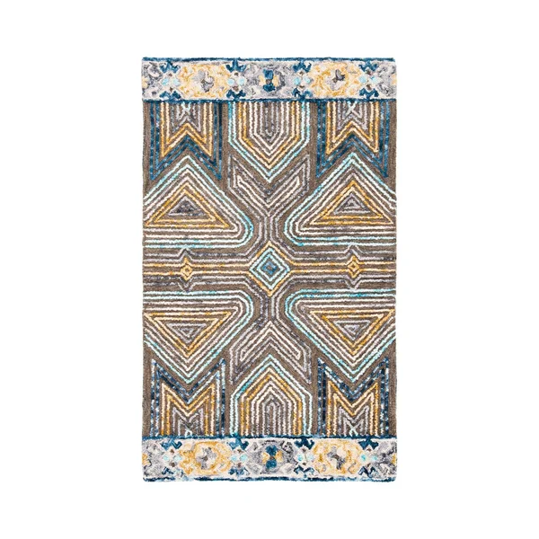 Safavieh Trace Rug Collection TRC518F - Grey - Beige - 4& x 6&