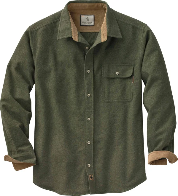 Legendary Whitetails Men's Buck Camp Flannel Shirt