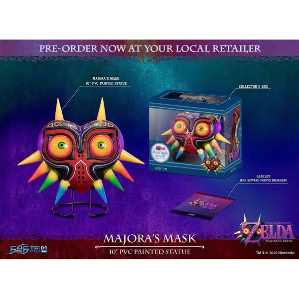 The Legend of Zelda PVC Statue Majora&s Mask Standard Edition 25cm