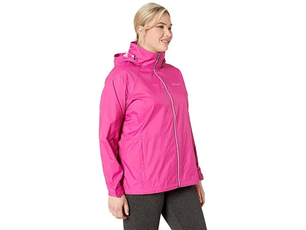 Columbia Fuchsia Plus Size Switchback III Jacket