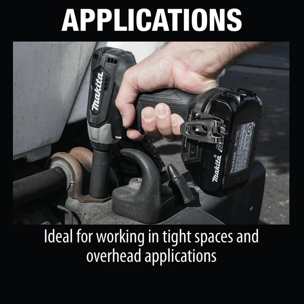 Makita XWT12RB 18V LXT Lithium-Ion Sub-Compact Brushless Cordless 3/8x22 Sq. Drive Impact Wrench Kit (2.0Ah)