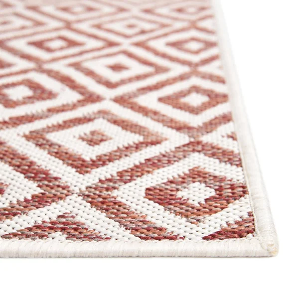 Jill Zarin Outdoor Costa Rica 4& x 6& Area Rug - Terracotta