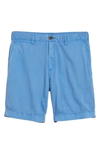 Faherty Men's Cloud Cotton Harbor Short - Faded Cobalt, Size 29