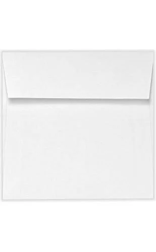 Lux A7 Invitation Envelopes (5 1/4 x 7 1/4) 500/Box, White - 100% Recycled (4880-WPC-500)