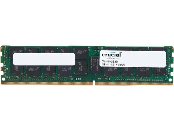 Crucial 32GB DDR4 Load Reduced ECC Memory Module