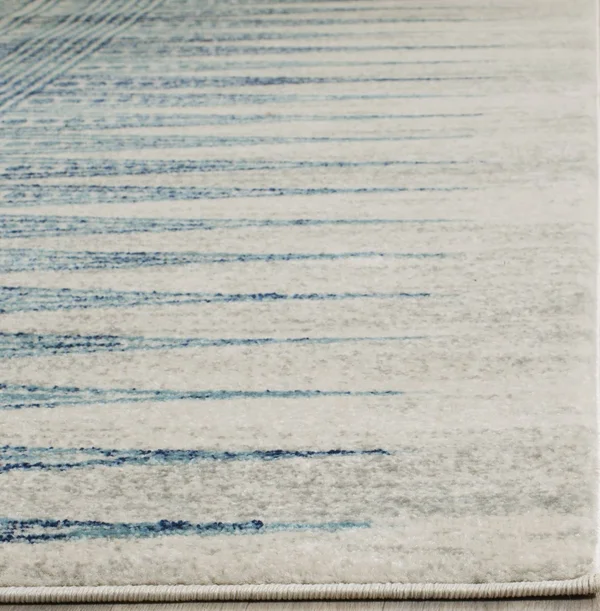 Safavieh EVK226T Evoke Ivory, Turquoise Area Rug - 4& x 6&