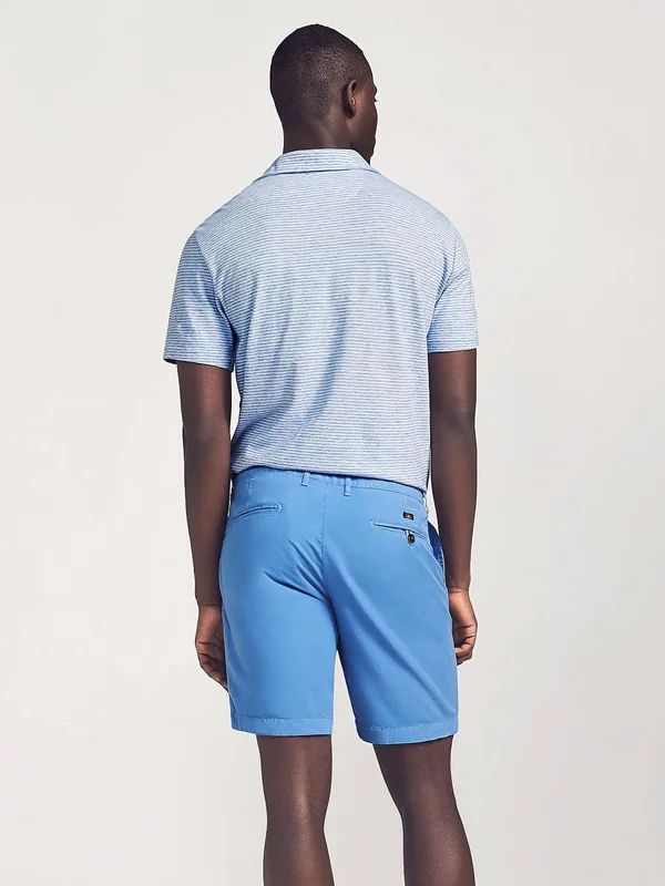 Faherty Men's Cloud Cotton Harbor Short - Faded Cobalt, Size 29