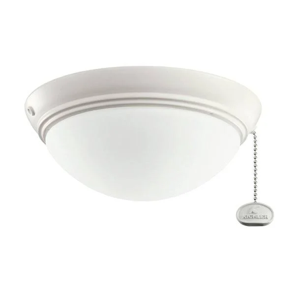 Kichler 380120TZP Small Low Profile Fixture - Tannery Bronze Powder Coat