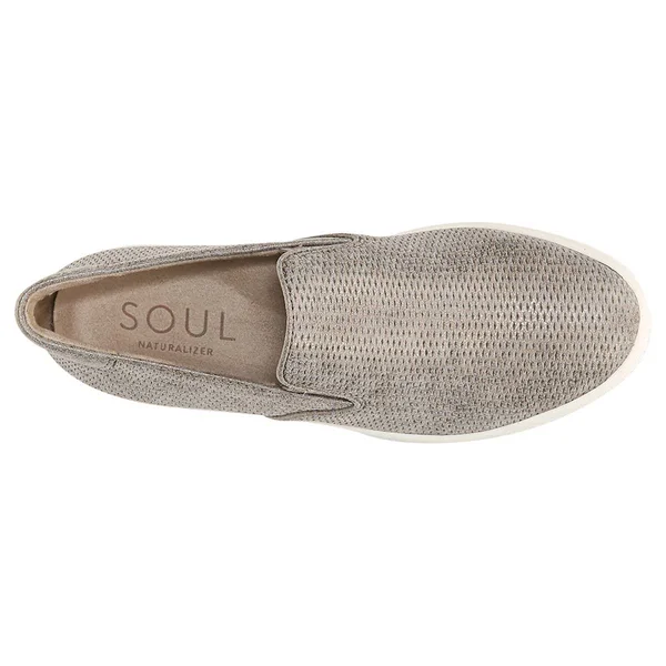 Soul Naturalizer Women's Tia Slip on Sneakers - Nickel - 8W