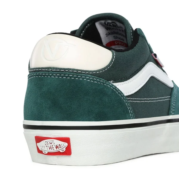 Vans Rowan Pro Skate Shoes - Pine/White 9.5
