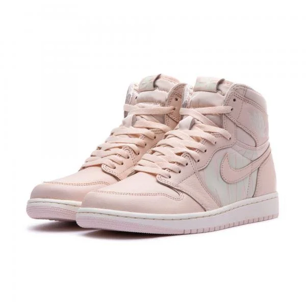 Nike Jordan Men's Air Jordan 1 Retro High OG Basketball Shoe, Guava Ice/Sail, 12