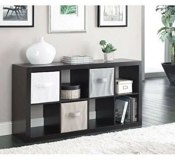 Better Homes and Gardens 8-Cube Organizer - Black