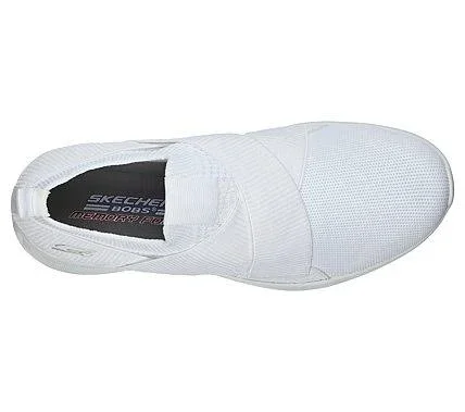 Skechers Women's Bobs Sport Squad 2 Kid Cool Slip-On Sneaker - White