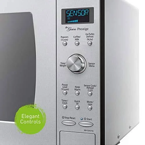 Panasonic Countertop Microwave - Stainless Steel, 2.2 cu ft