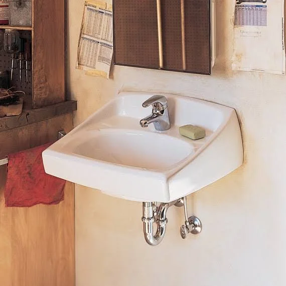 American Standard Lucerne Wall Mounted Sink White