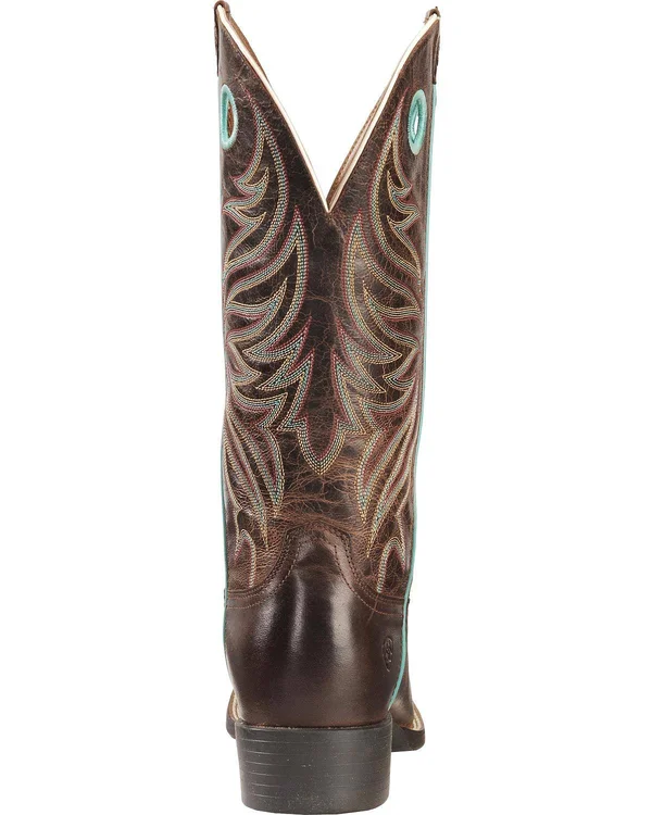 Ariat Women's Round Up Ryder Western Boots - Brown
