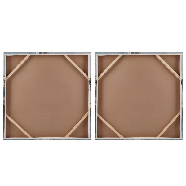Madison Park Blue Abstract Canvas Wall Art 2-Piece Set