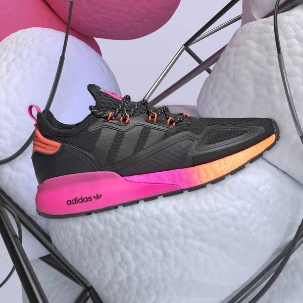 Adidas ZX 2K Boost Shoes Black 11 - Mens Originals Shoes