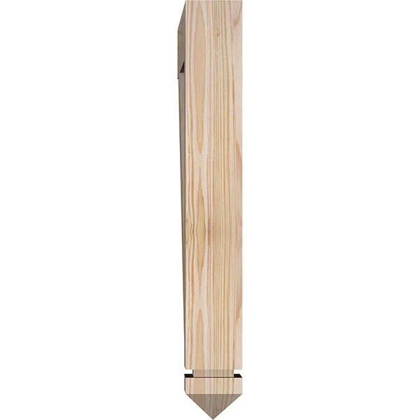 3 1/2x22W x 26x22D x 26x22H Balboa Arts & Crafts Smooth BRACKET - Douglas Fir