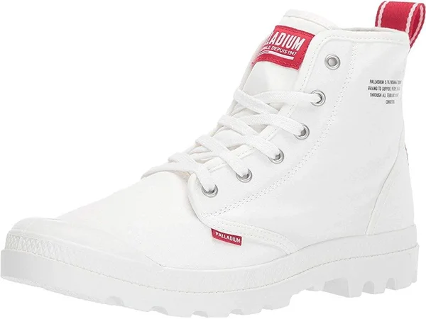 Palladium Boots Unisex Pampa Hi Dare Star White