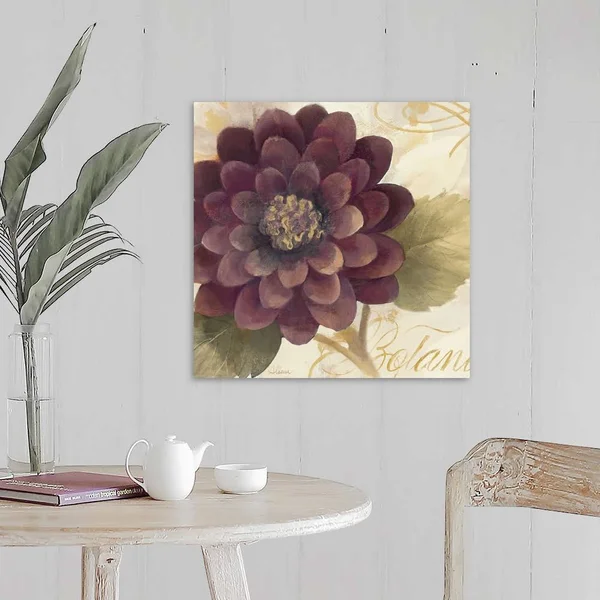 Abundant Floral II, Large Solid-Faced Canvas Wall Art Print, Great Big Canvas