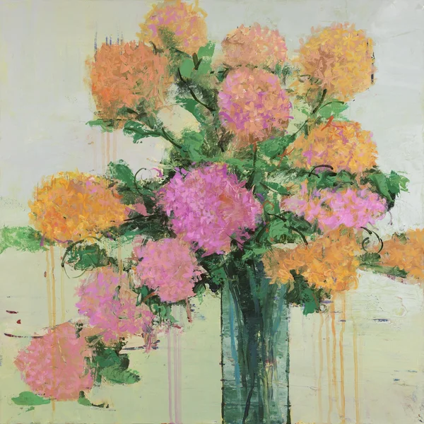 Flower Remedy I Painting Print on Wrapped Canvas, Size: 18 x 18