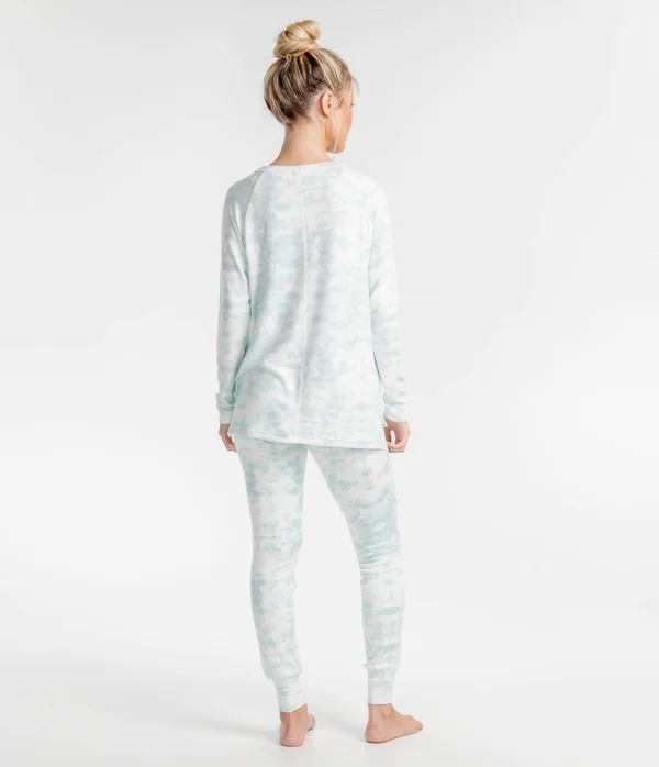 Southern Shirt Company Wildest Dreams Raglan Top for Women - Stillwater - Small