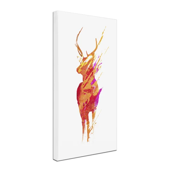 Trademark Fine Art 'On The Road Again' Canvas Art by Robert Farkas, Size: 16x32, Orange