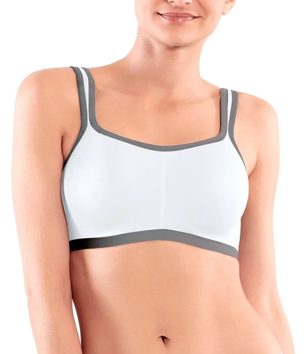 Natori Yogi Contour Convertible Sports Bra, Women's, Size: 32DD, White