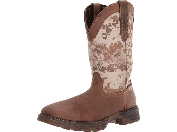Durango Maverick XP Steel Toe Waterproof Western Work Boot, Men's, Size: 11, Brown