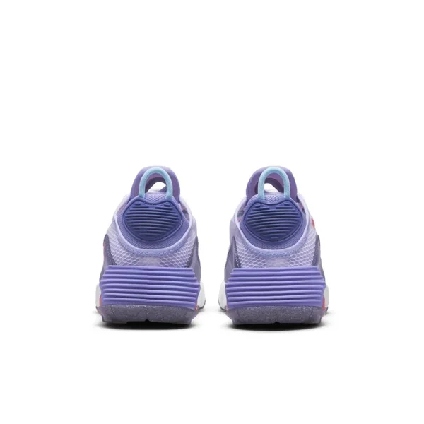 Nike Girls& Big Kids& 2090 SE Casual Shoes in Purple/White Size 5.5