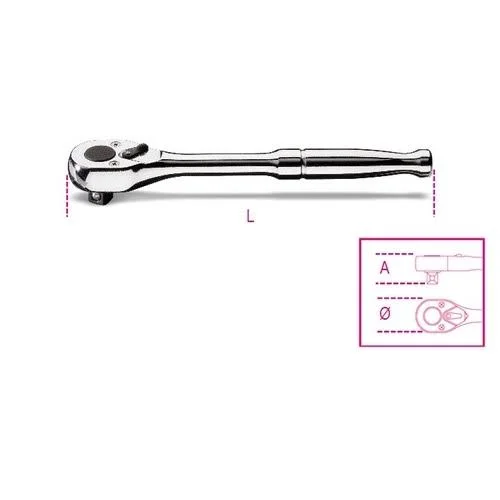 Beta Tools, 009000905, 900M/55 Reversible Ratchet with Metal Handle