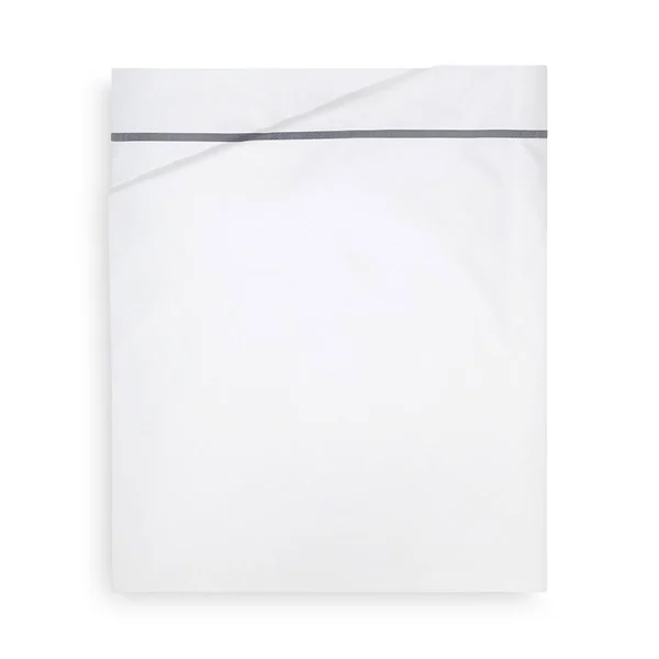 Yves Delorme Athena Flat Sheet - Full/Queen - Platine