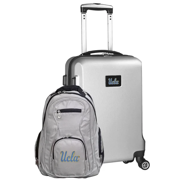Mojo UCLA Bruins Deluxe 2-Piece Backpack and Carry on Set - Silver