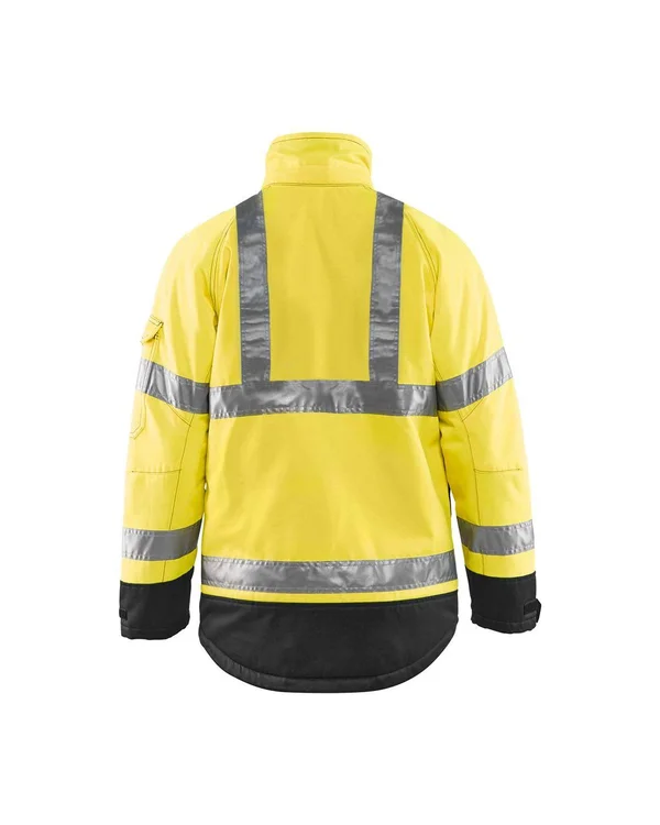 Blaklader Hi-Vis Winter Jacket Xxlt Yellow, Black