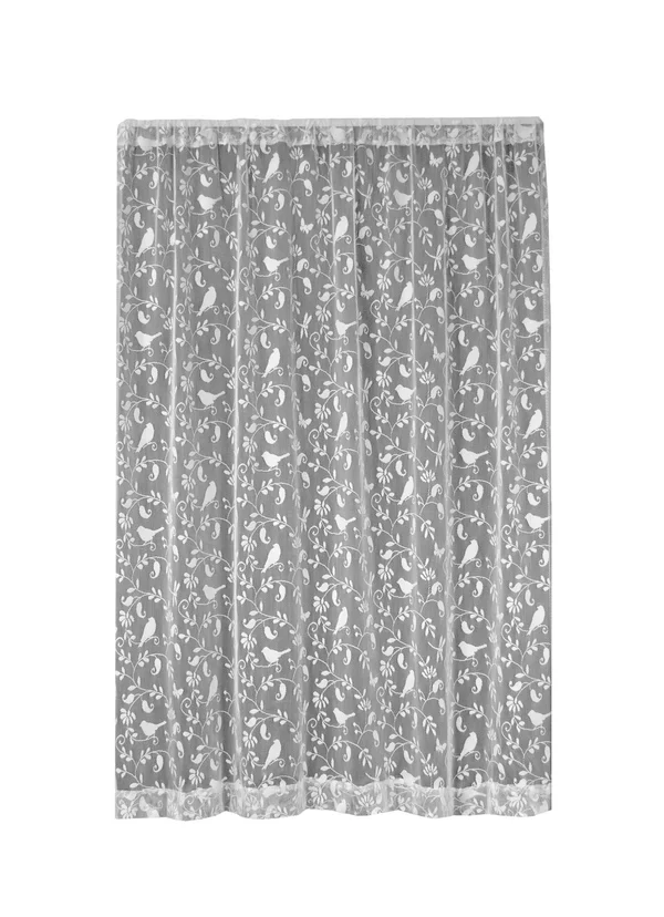 Heritage Lace Bristol Garden Panel White - 63 inch