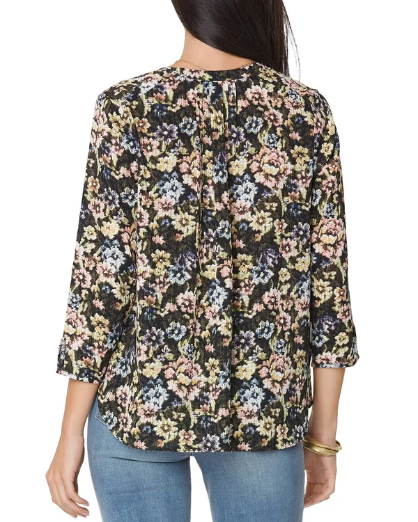 Curves 360 by Nydj Perfect Blouse - Size X-Small in Summertide at Nordstrom