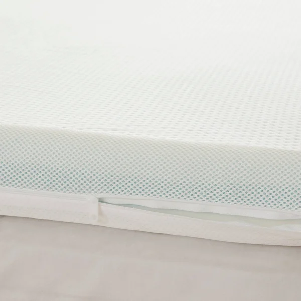 Sleep Philosophy 3-Zone 3x22 Memory Foam Topper with Removable Cover Full
