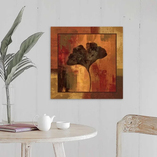October Leaf II, Canvas Wall Art, 20x20, Great Big Canvas
