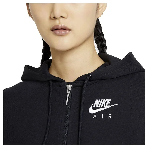 Nike Air Women's Full-Zip Top - Size 14, Black/White