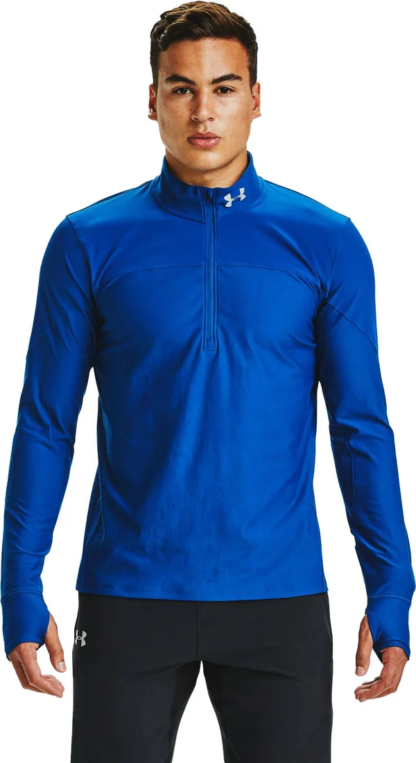 Under Armour Qualifier Half Zip Top - Blue - Medium