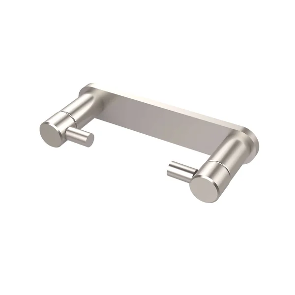 Allied Brass Fresno Collection Rollerless Toilet Paper Holder - Satin Nickel FR-24R