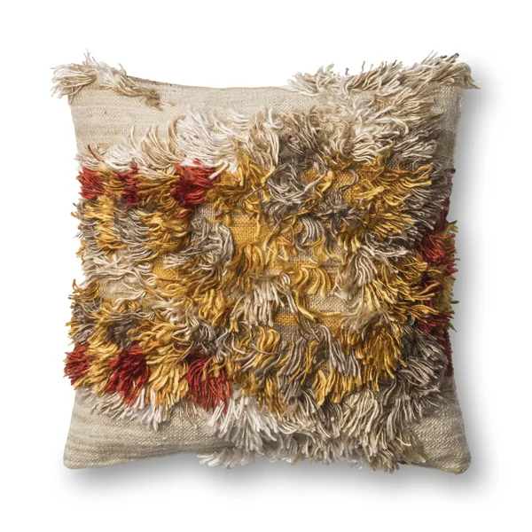 Loloi Camel - Sunset Pillow P0413 22x22 x 22x22 - Poly