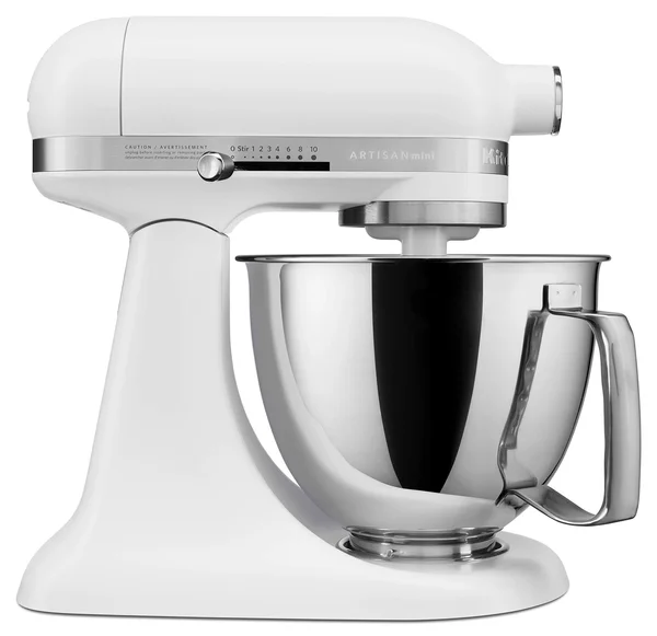KitchenAid Refurbished 3.5-Quart Artisan Mini Tilt-Head Stand Mixer, Matte White - RKSM33XXFW