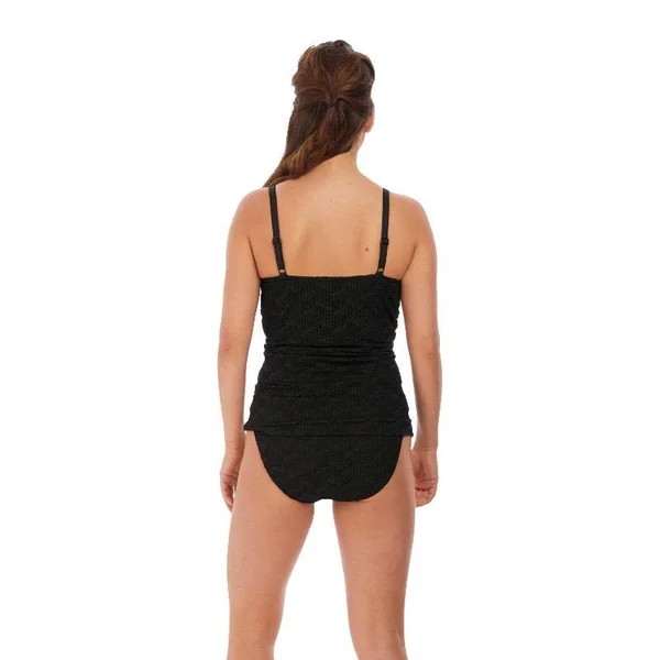 Fantasie Swim Marseille Tankini Swimsuit Black - FS6684BLK, Poinsettia - 40E Black
