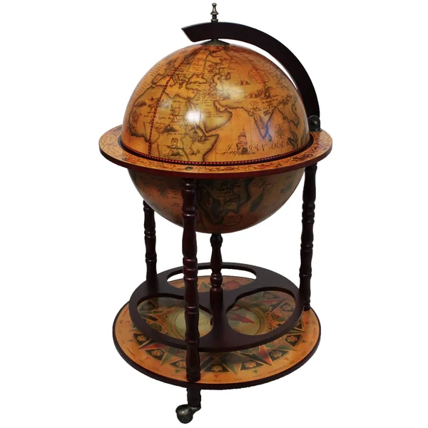 Antique Reproduction Sixteenth-Century Italian Old World Globe Bar