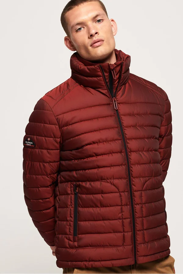 Superdry Double Zip Fuji Jacket - Red - Casual Jackets