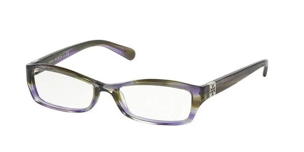 Tory Burch TY 2010 Eyeglasses Frame - Purple Tortoise, Women's