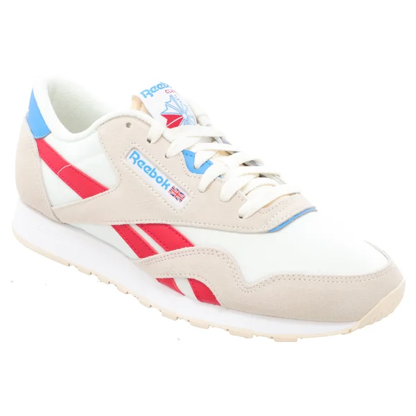 Reebok Classic Nylon Men's Shoes, Size: 10.5, White