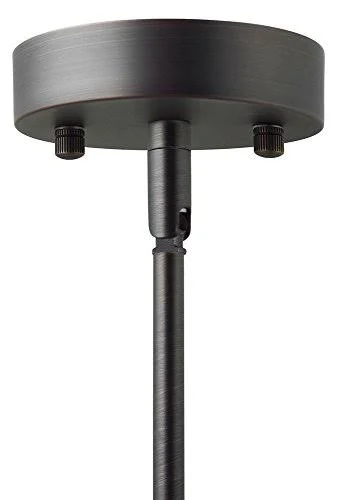 Scolare Vintage Pendant Light - Black Kitchen Island Light with LED Bulb LL-P274